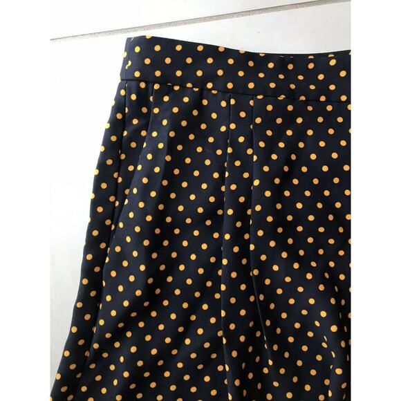 Ann Taylor High Waist Pleated Polka Dots Shorts - Picture 8 of 11